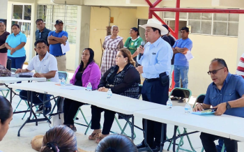 Participa diputado Rosalío Zanatta en Asamblea de Obra Comunitaria en San Gabriel Chilac